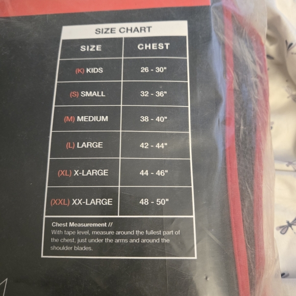 Shift Commando XP Rib Vest Red & Black Adult Medium - Picture 3 of 8